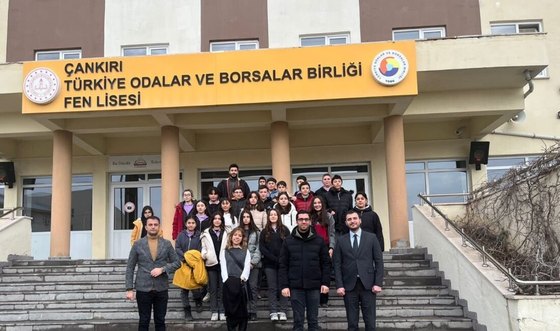 Korgun Ortaokulu öğrencileri, liseler hakkında bilgi sahibi olmak ve gelecekteki