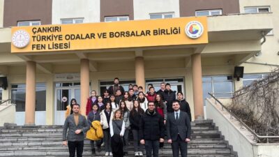 Korgun Ortaokulu öğrencileri, liseler hakkında bilgi sahibi olmak ve gelecekteki