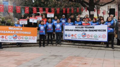 Birleşik Kamu-İş Konfederasyonu Çankırı Temsilciliği tarafından memur maaşlarına yapılan zam