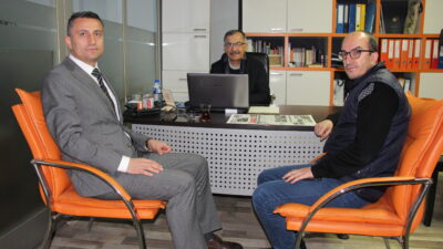 KOSGEB Çankırı İl Müdürü Cengiz Uğur, gazetemizi ziyaret ederek yeni