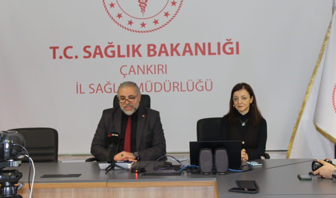 4 Şubat Kanser Günü nedeniyle Çankırı Sağlık Müdürü Dr. Hüseyin