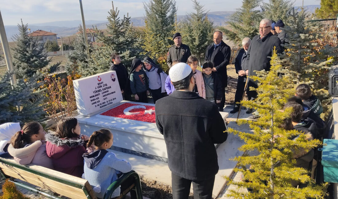Çankırı Esentepeli aziz şehidimiz J. Uzm. Çvş. Yüksel Kapdan, şehadetinin