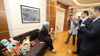 Çankırı Bakım ve Rehabilitasyon ve Aile Danışma Merkezi (ÇABA) sakinleri,