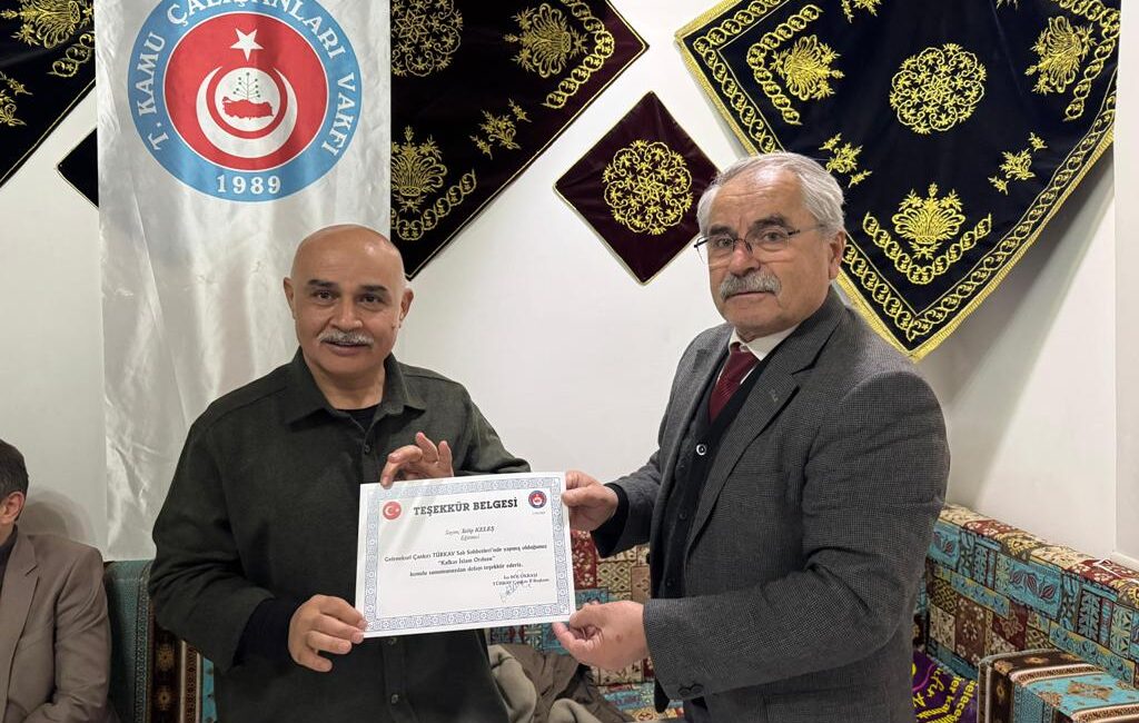 Türkiye Kamu Çalışanları Vakfı (TÜRKAV) Çankırı İl Başkanlığının Salı Sohbetleri