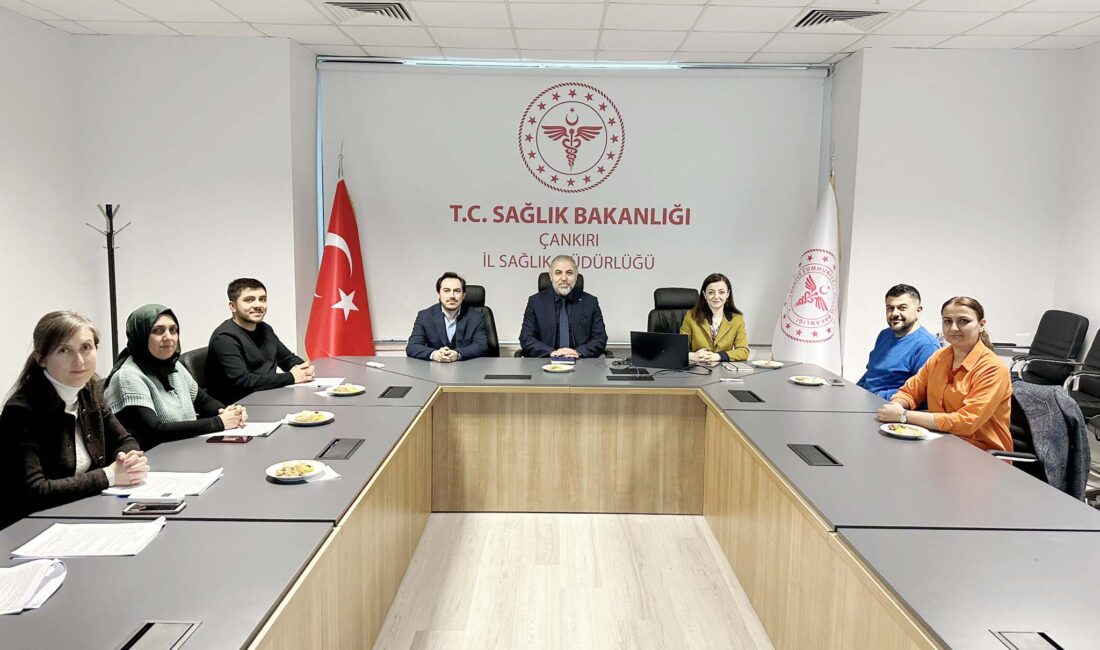 Çankırı İl Sağlık Müdürü Dr. Hüseyin Sarıkaya başkanlığında Özel Hastaneler