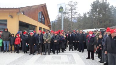Vali M. Fırat Taşolar, Ilgaz Yıldıztepe Kayak Merkezinde düzenlenen etkinlikte
