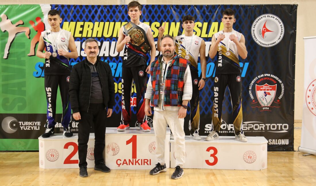 Çankırı’da düzenlenen Hasan Aslan Türkiye Savate Şampiyonası sona erdi. Orhan