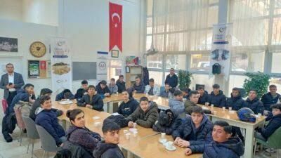 Çankırı Mesleki ve Teknik Anadolu Lisesi öğrencileri Çevreme Duyarlıyım Değerlerime