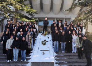 Çankırı Lisesi öğrencileri, Kariyer Günleri etkinliği kapsamında Hacettepe Üniversitesi Beytepe