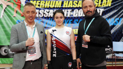 Eski milli sporcu ve antrenör merhum Hasan Aslan'ın kızı Sümeyye