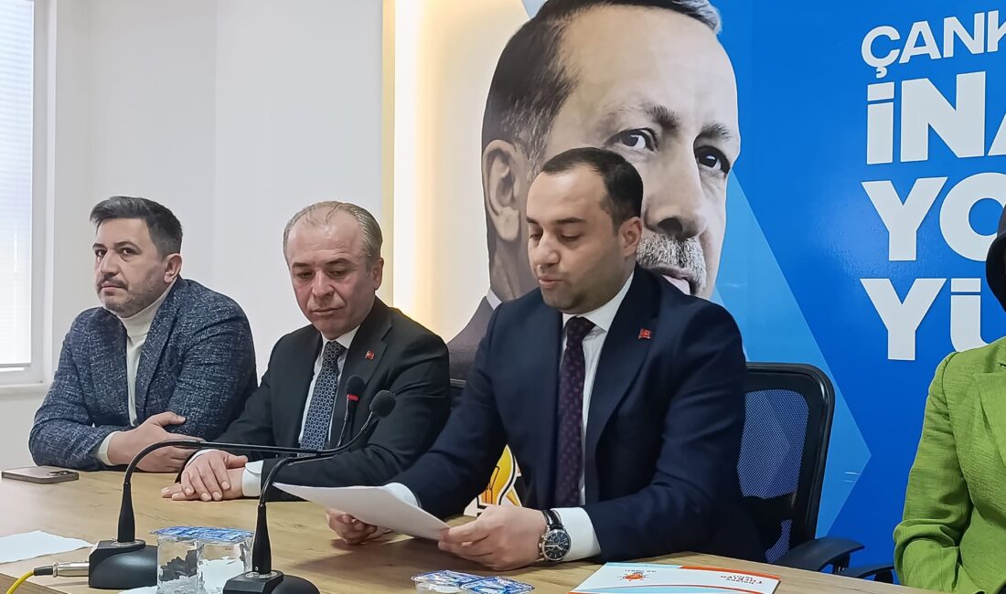 AK Parti Çankırı İl Başkanı Koray Erdoğan, 23 Şubat Pazar