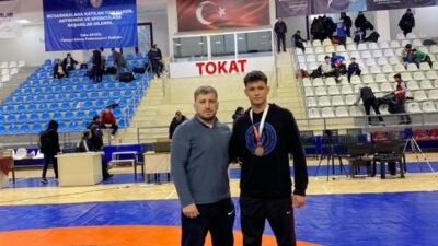 Çankırılı sporcumuz Kerem Özdemir, U-17 Yıldızlar Serbest Stil Güreş Grup