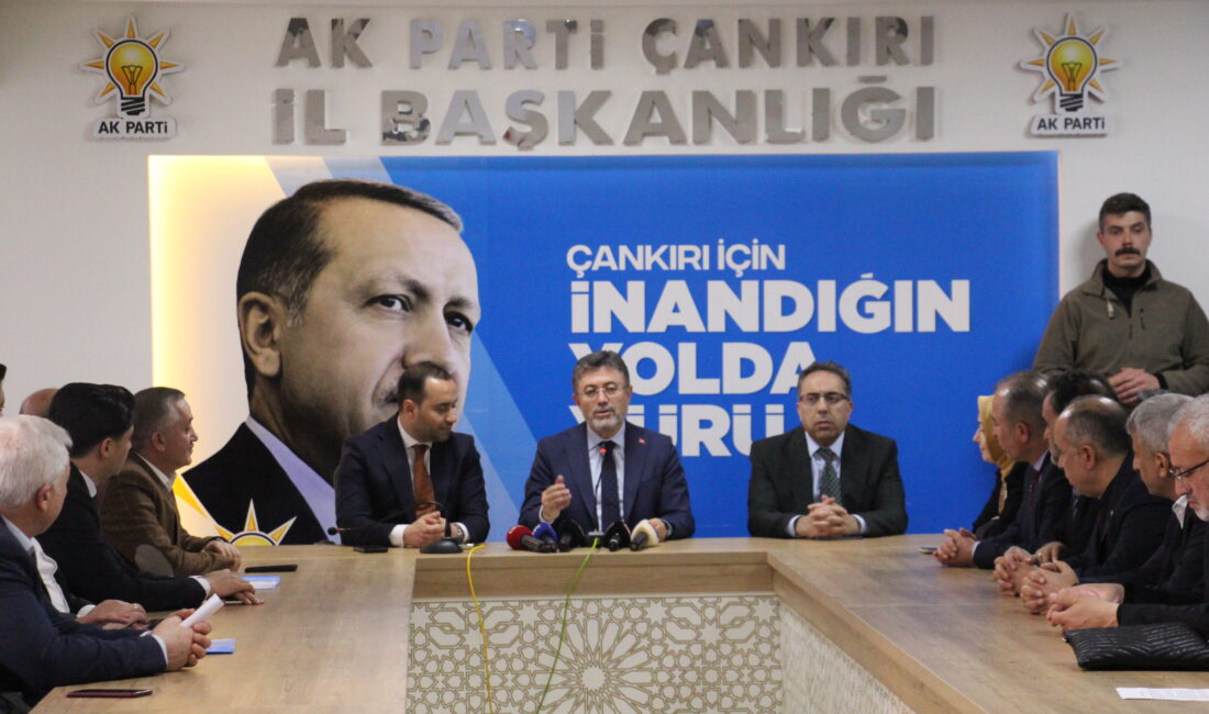 Çankırı’yı ziyaret eden Tarım ve Orman Bakanı İbrahim Yumaklı, Çankırı’ya