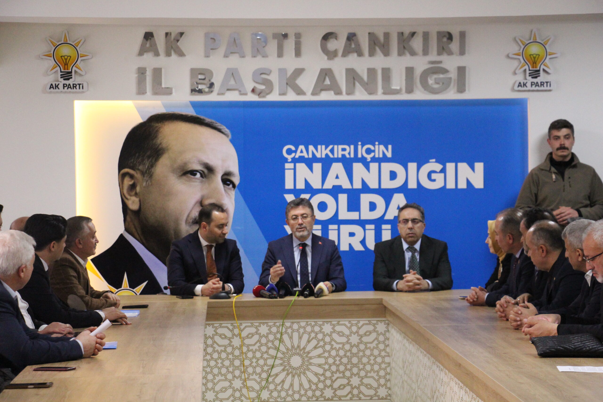 Çankırı’yı ziyaret eden Tarım ve Orman Bakanı İbrahim Yumaklı, Çankırı’ya
