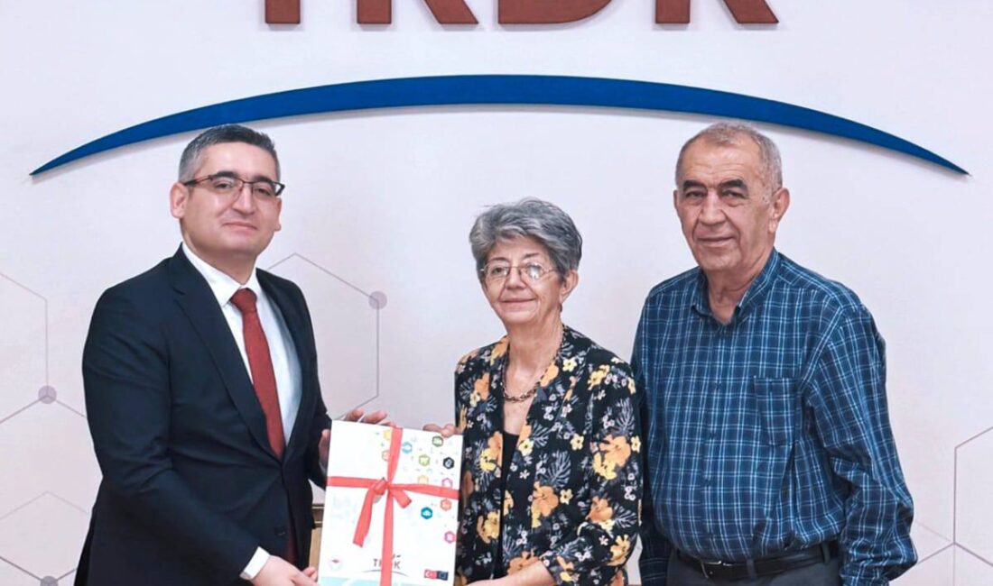 TKDK Çankırı İl Koordinatörü Emre Akbıyık, kadın girişimci Aynur Karamanoğlu