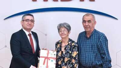 TKDK Çankırı İl Koordinatörü Emre Akbıyık, kadın girişimci Aynur Karamanoğlu
