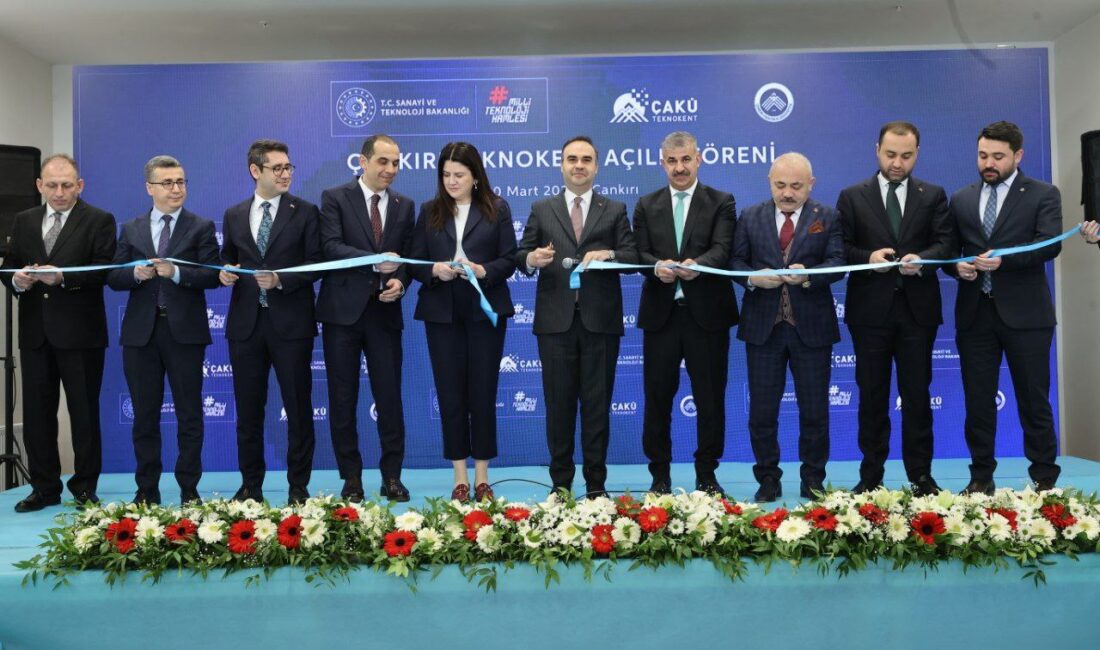 Sanayi ve Teknoloji Bakanı Mehmet Fatih Kacır, Çankırı Yakınkent Organize