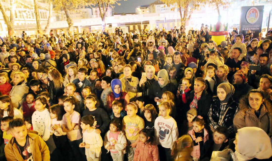 Çankırı Belediyesi, havaların ısınması ile birlikte Ramazan Sokağı’nı Karatekin Parkı’na