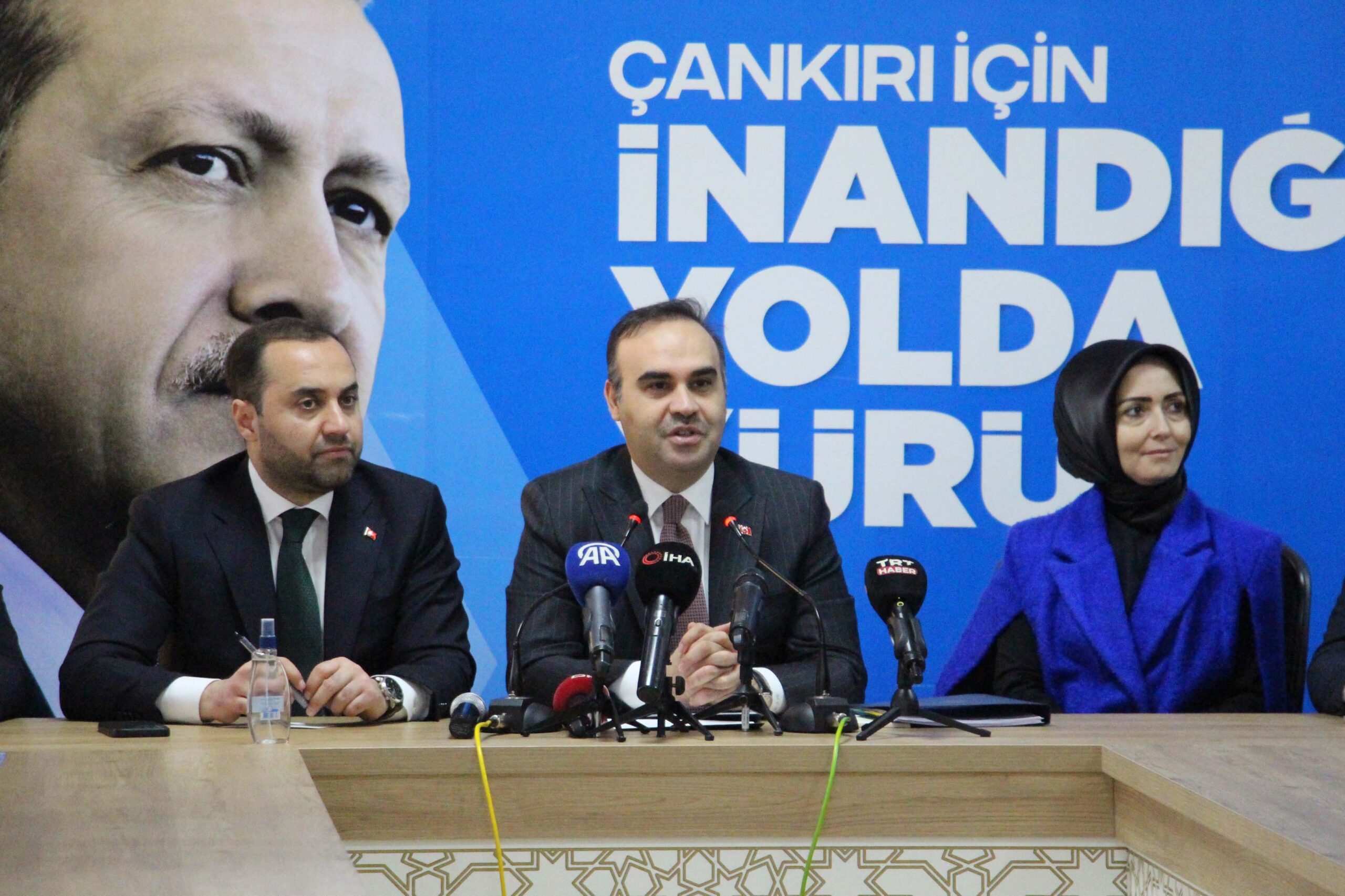 Çankırı’yı ziyaret eden Sanayi ve Teknoloji Bakanı Mehmet Fatih Kacır,