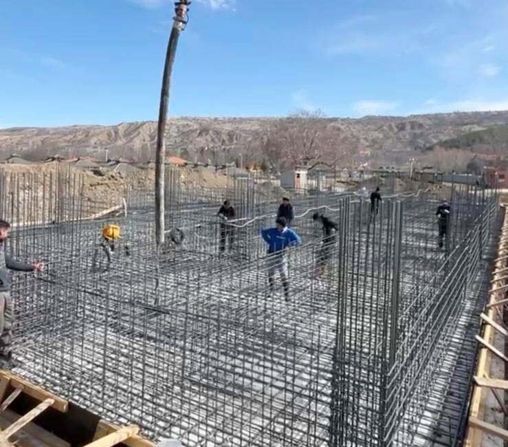Çankırı’nın Eldivan ilçesinde Gençlik Merkezi yapımı temel atma ile resmen