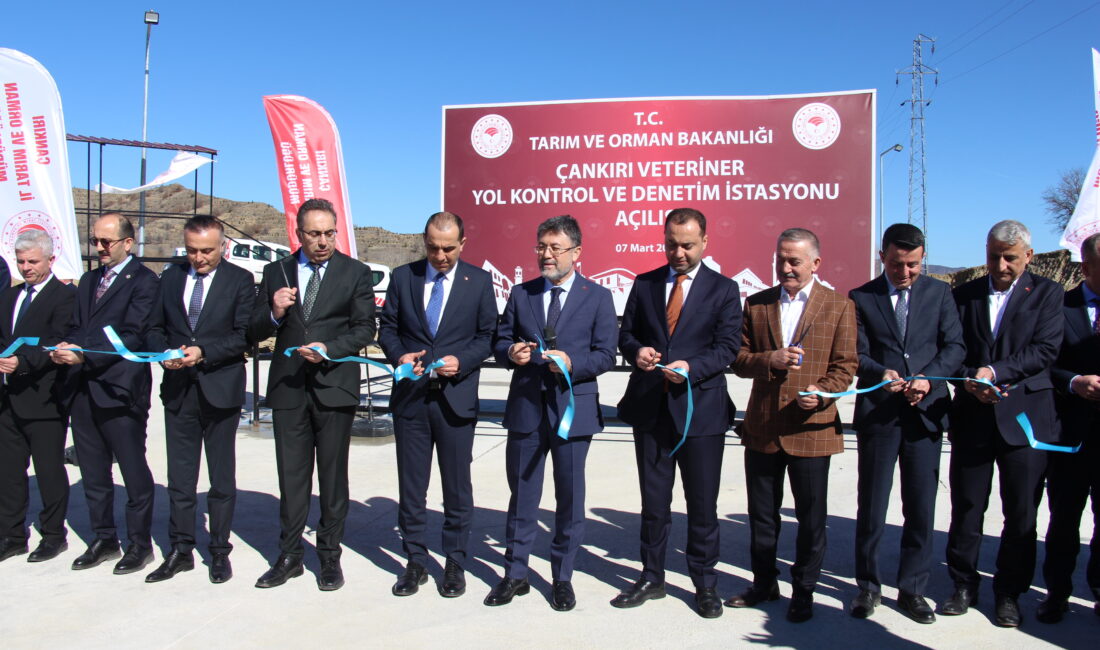 ÇANKIRI’yı ziyaret eden Tarım ve Orman Bakanı İbrahim Yumaklı ilk