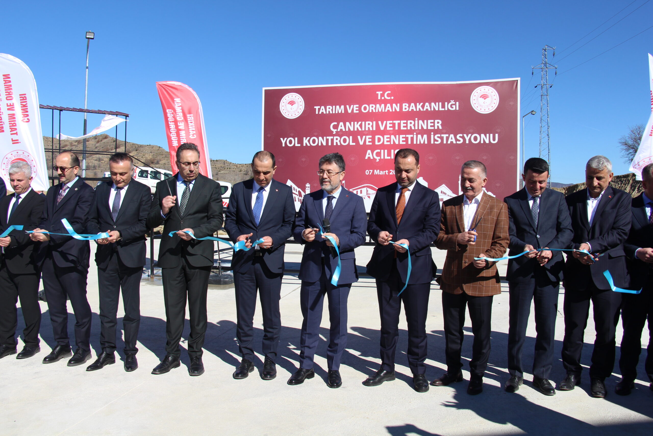 ÇANKIRI’yı ziyaret eden Tarım ve Orman Bakanı İbrahim Yumaklı ilk