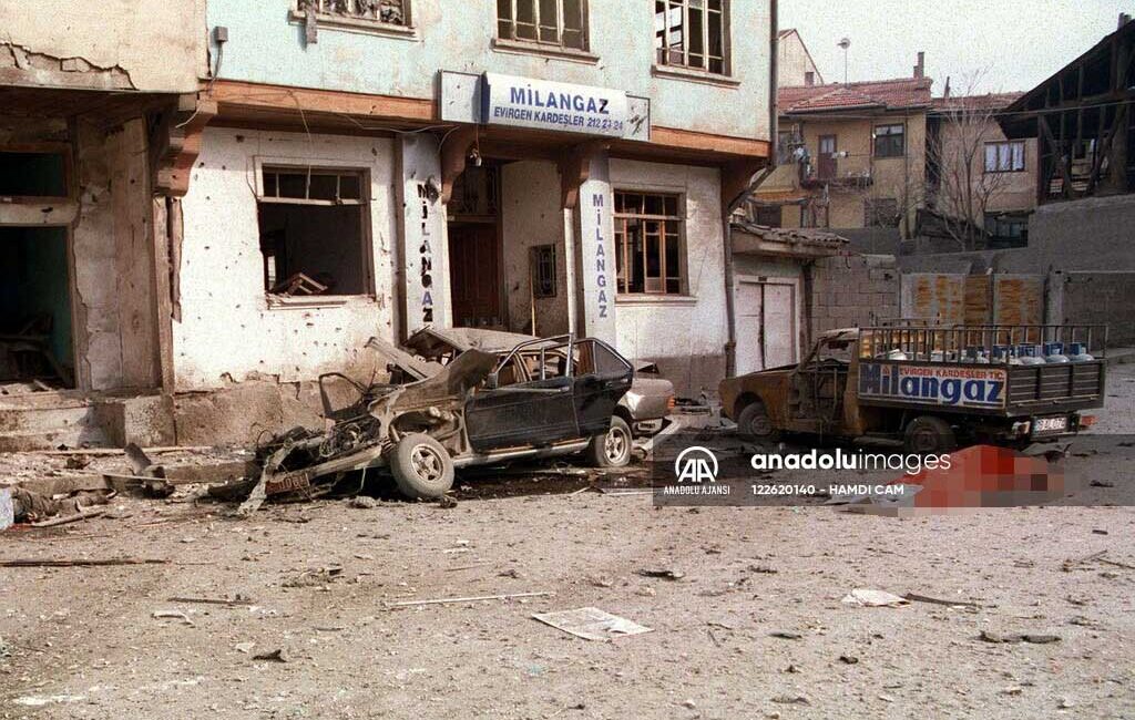 Şehit ateşi yürekleri dağlayıp  kor oldu