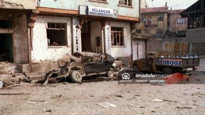 Şehit ateşi yürekleri dağlayıp  kor oldu