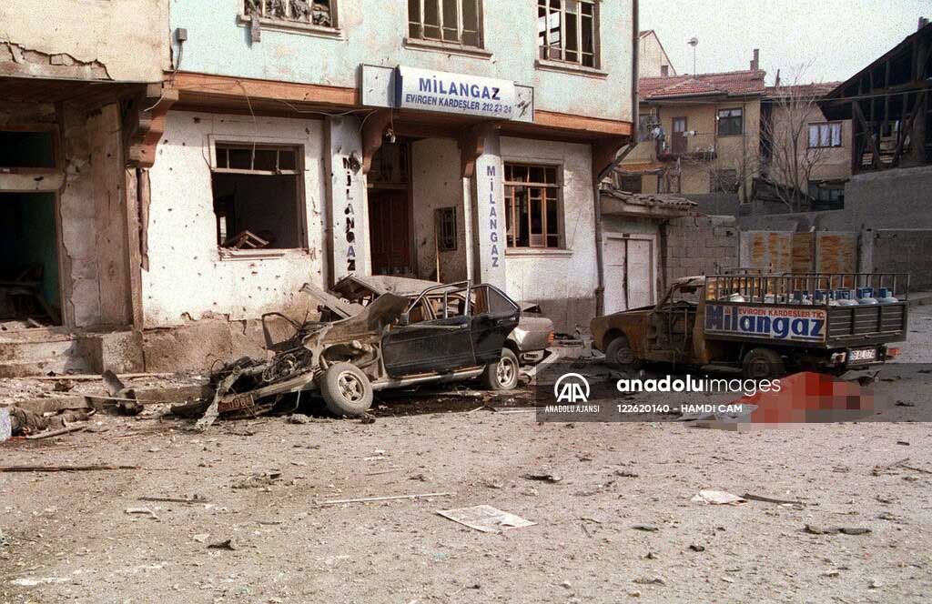 Şehit ateşi yürekleri dağlayıp  kor oldu