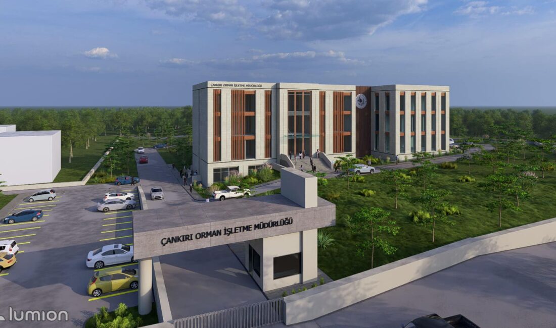 Çankırı Orman İşletme Müdürlüğü yeni hizmet binası ihalesi yapıldı. AK
