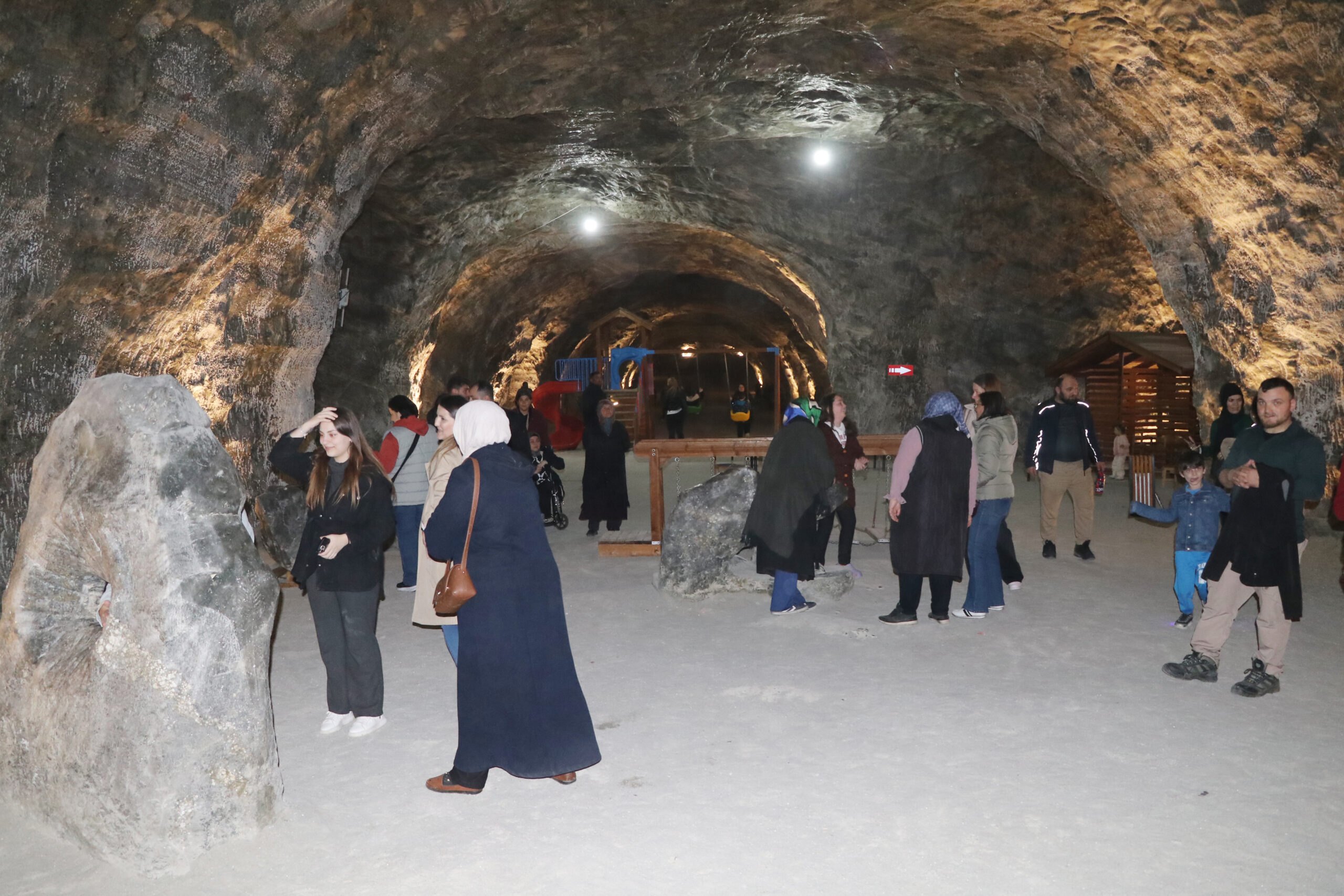 ÇANKIRI (AA) – Çankırı’da Hititler döneminden beri tuz elde edilen ve