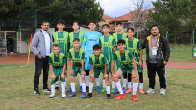 Ilgaz U 15 futbol takımı kendi evinde karşılaştığı Kurşunlu Belediyespor’u