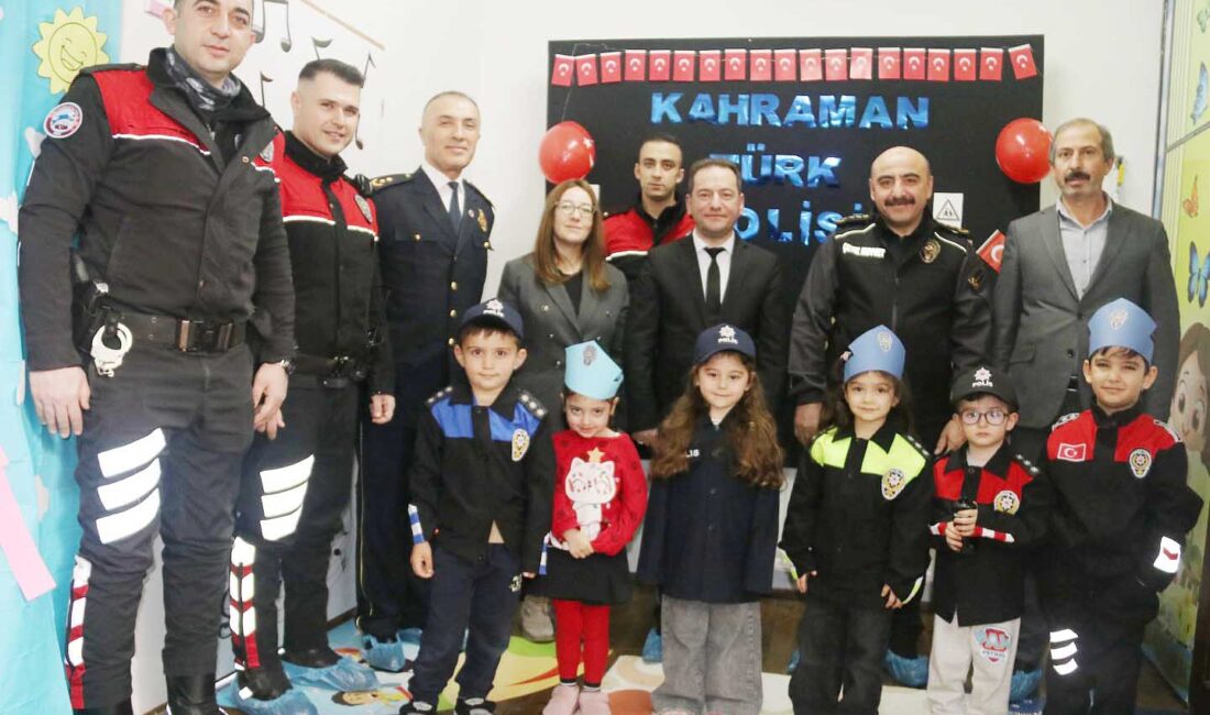 Geleceğin kahraman polisleriyle buluştular Türk Polis Teşkilatının 180. Kuruluş yıl dönümü etkinlikleri çerçevesinde ülke