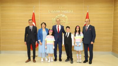 23 Nisan Ulusal Egemenlik ve Çocuk Bayramı dolayısıyla Çankırı Valisi