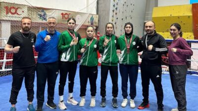 Samsun’da 22 Yaş Altı, Genç ve Yıldız Kadınlar Türkiye Boks