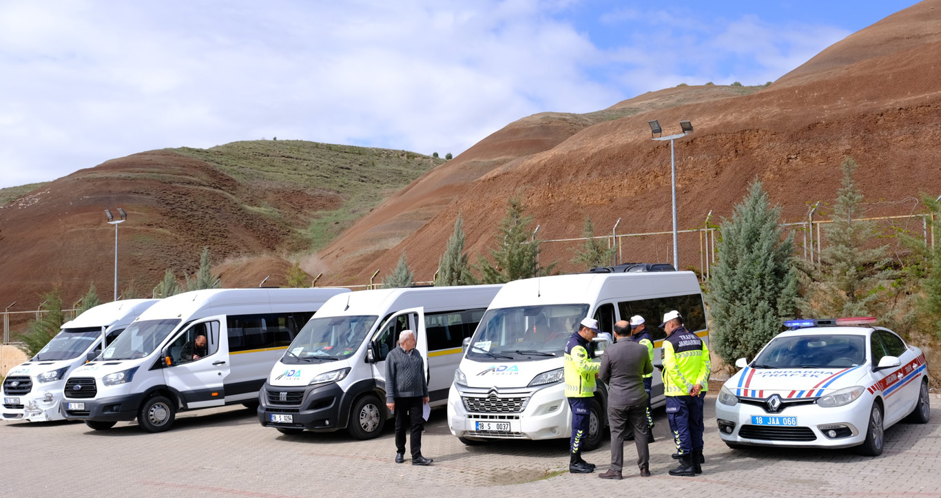 Öğrencilerin güvenli ve konforlu bir şekilde okullarına ulaşımı için okul