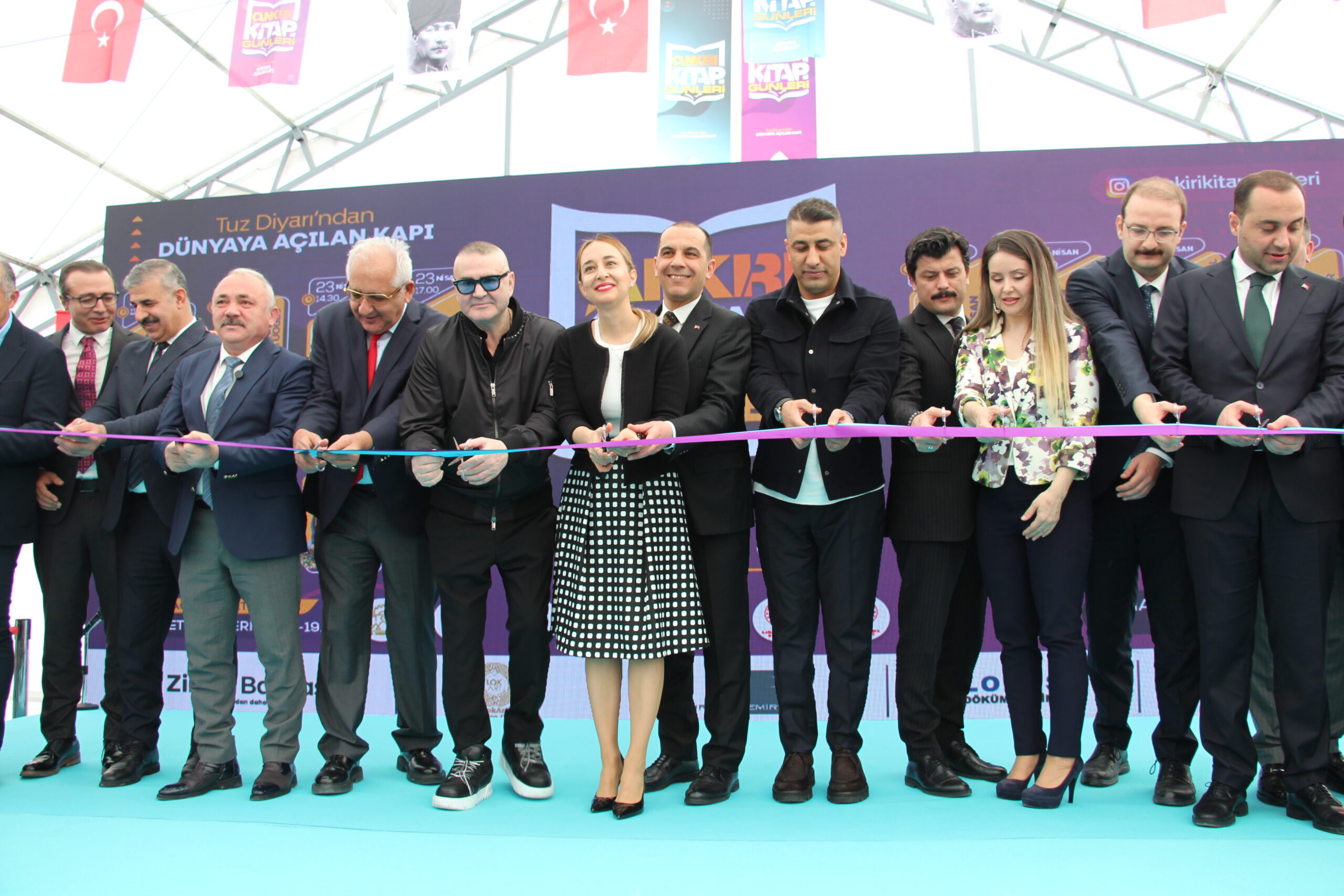 Çankırı’da ilk defa yapılan “Çankırı Kitap Günleri”  açılış töreni dün