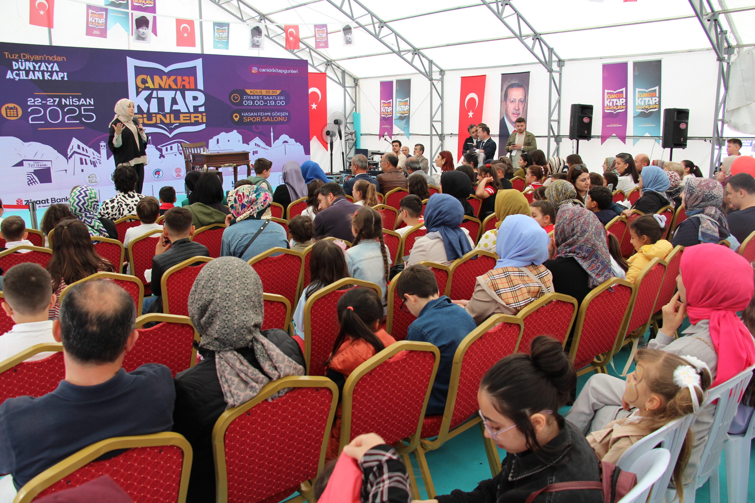 Çankırı’da ilk defa yapılan “Çankırı Kitap Günleri”  etkinlikleri kapsamında Çankırılı