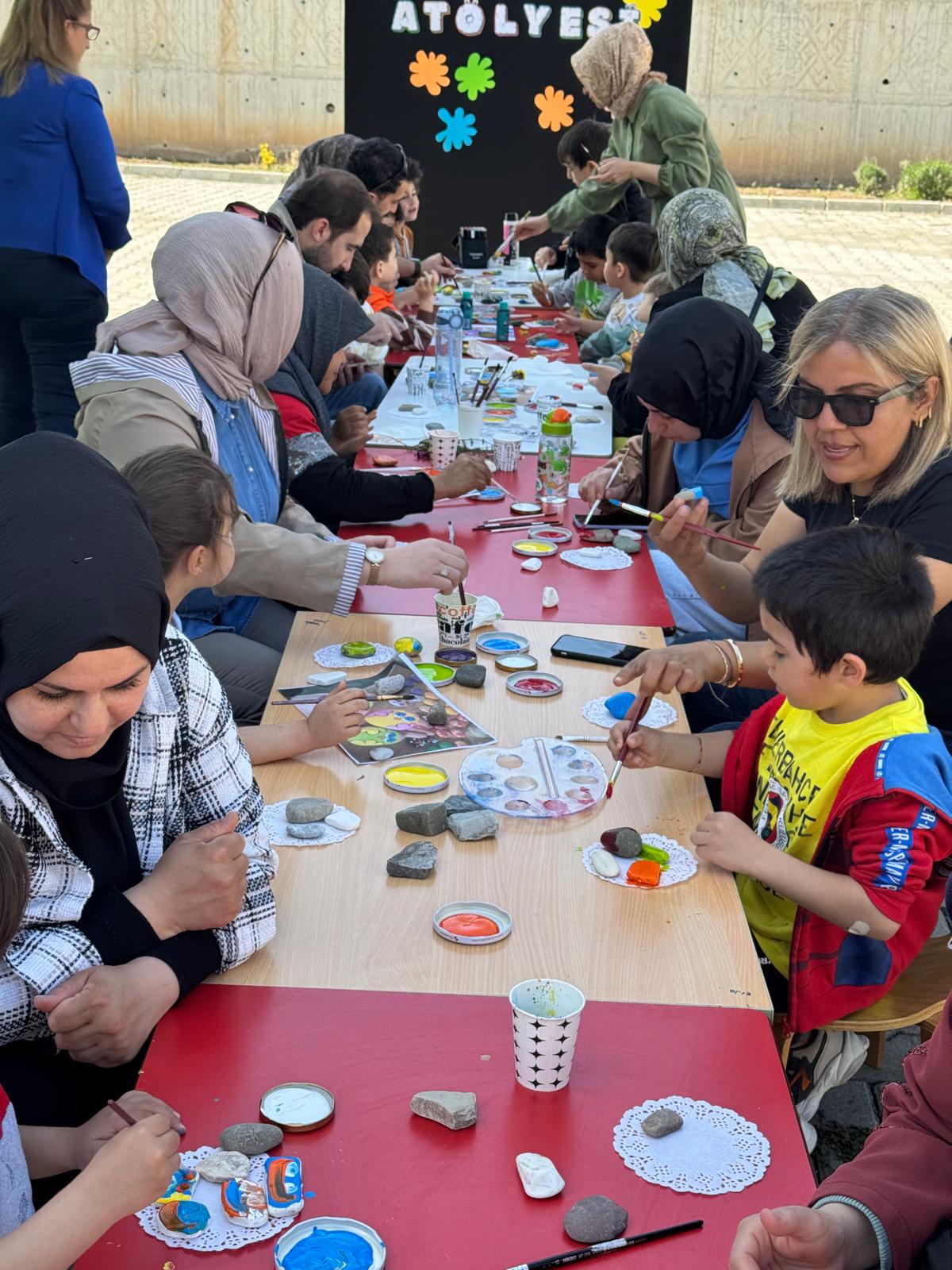 İlimiz Hacı Mehmet Üner Kızılay Anaokulu öğrenci ve velilerinin katılımıyla