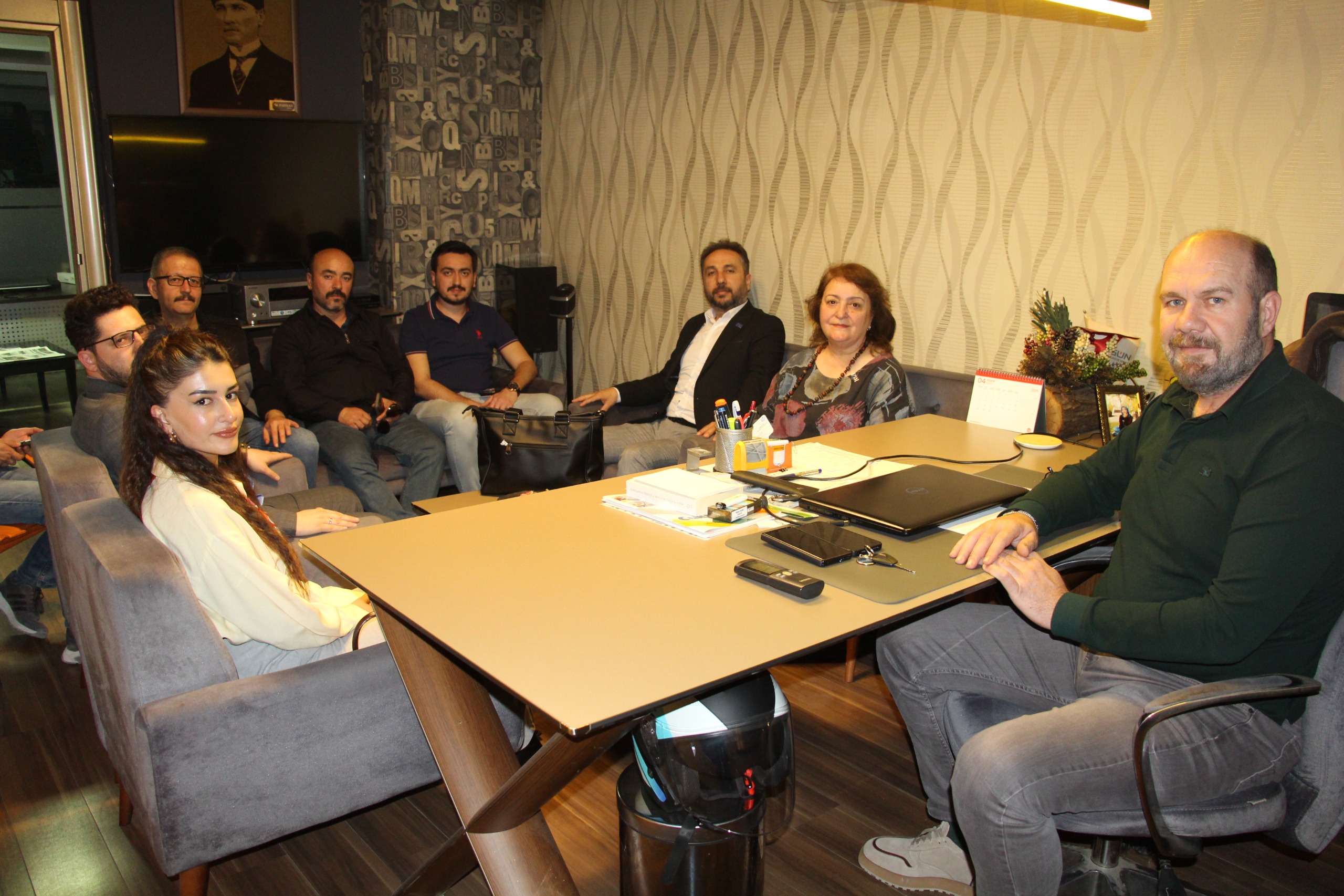 Anahtar Parti Çankırı İl Başkanı Burak Ak, dün gazetemizi ziyaret