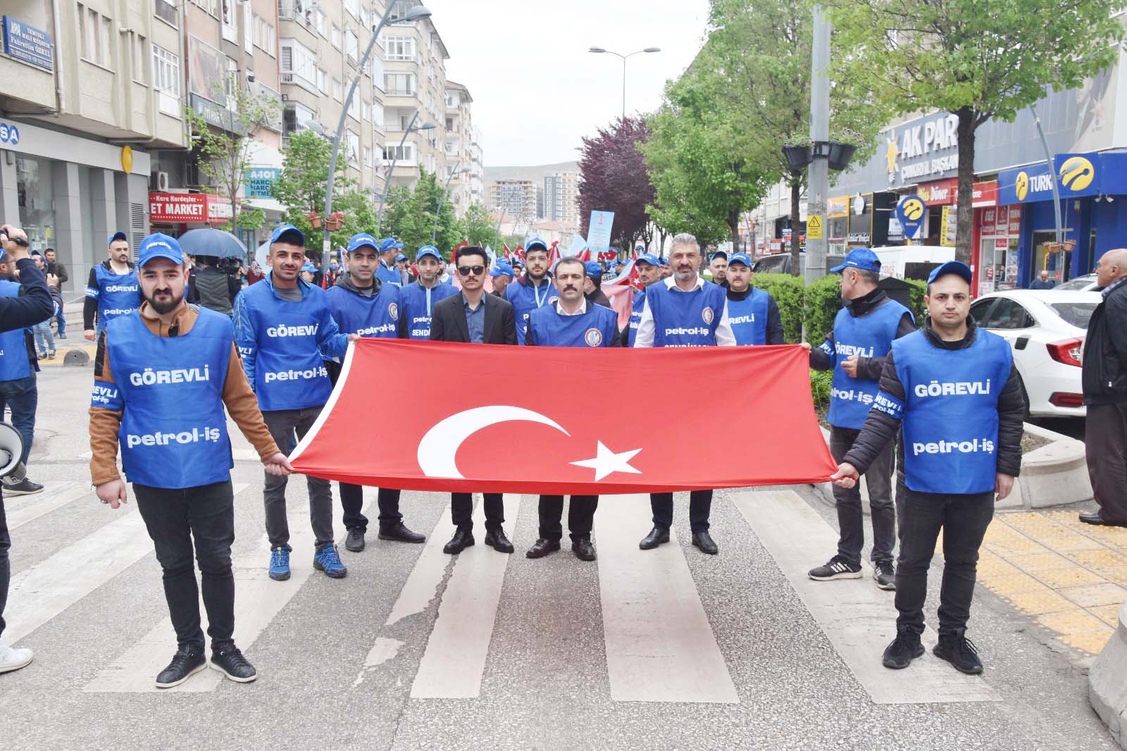 Petrol-iş Sendikası Çankırı Şube Başkanı Halil İbrahim Topcu, 1 Mayıs’da