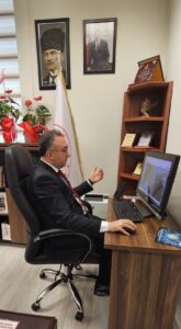 İl Sağlık Müdürü Dr. Öğretim Üyesi Yunus Emre Bulut, uzaktan