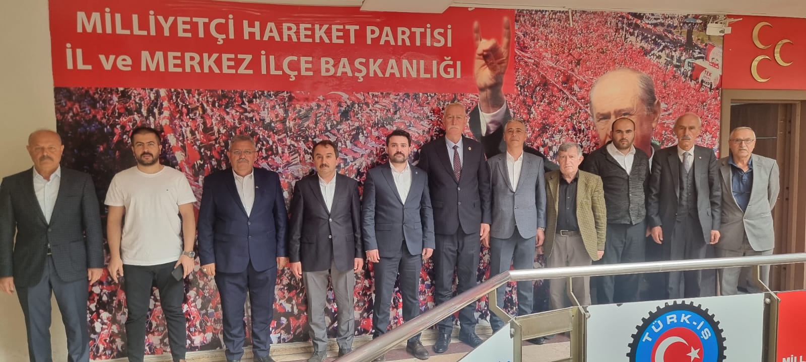 Milliyetçi Hareket Partisi (MHP) Yapraklı ve Çerkeş İlçe Başkanlıkları görevlerinde