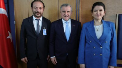 MHP Çankırı Milletvekili Pelin Yılık ve Yapraklı Belediye Başkanı Ömer