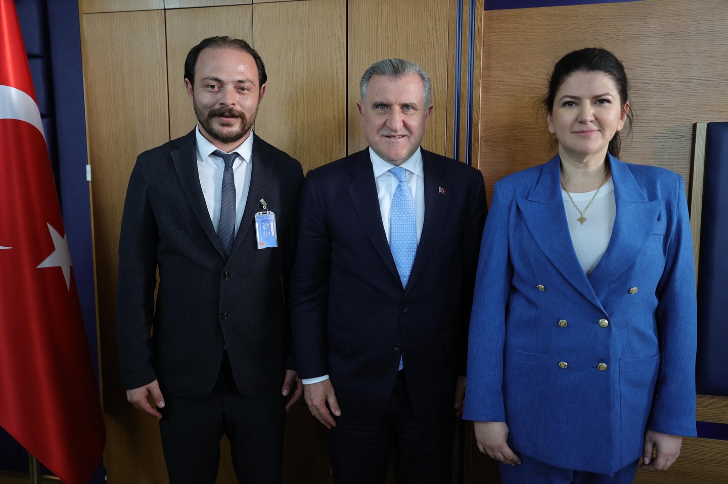 MHP Çankırı Milletvekili Pelin Yılık ve Yapraklı Belediye Başkanı Ömer