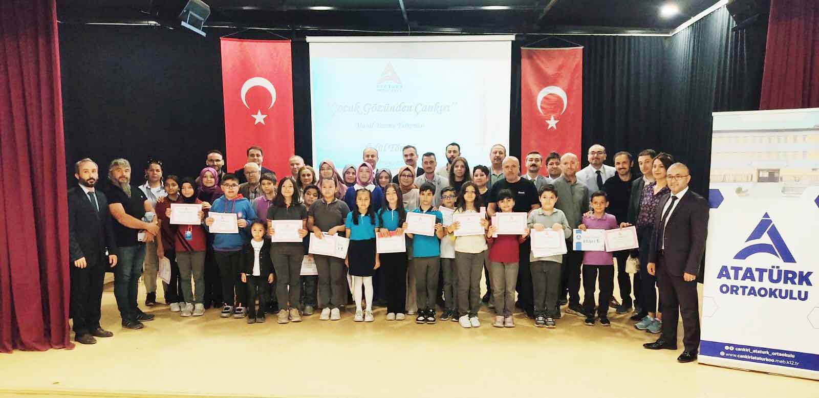 Çankırı İl Milli Eğitim Müdürlüğü, Atatürk Ortaokulu tarafından düzenlenen “Çocuk