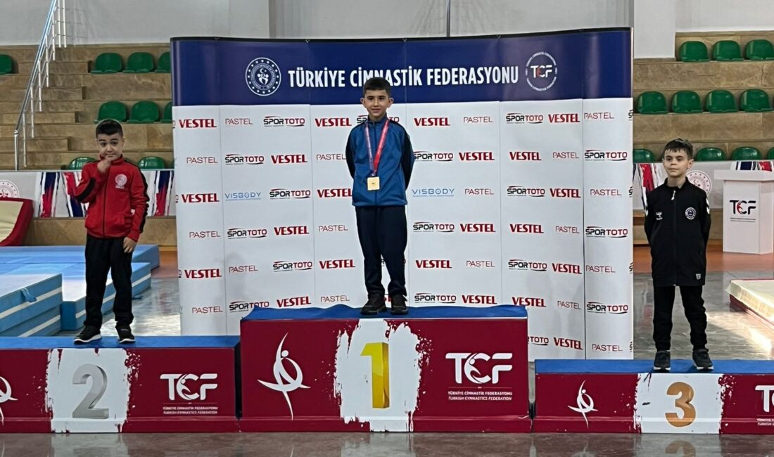 Cimnastiğin parlayan yıldızı Çankırı Kumru Türkiye şampiyonu