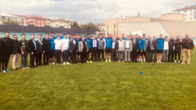 Pazar günü Çubuk A.Ş. ile play- of birinci kademe maçında
