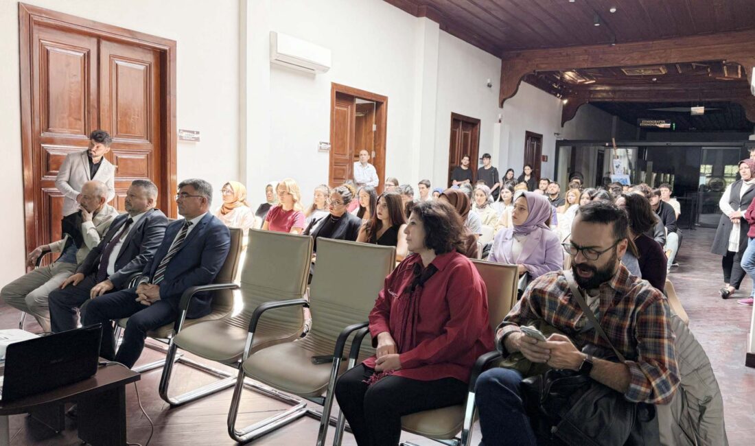 “Kültürel Mirasın Sanata ve Tasarıma Yansımaları” konferansı yapıldı 18 Mayıs Müzeler Günü etkinlikleri kapsamında Çankırı Müzesi’nde “Kültürel Mirasın