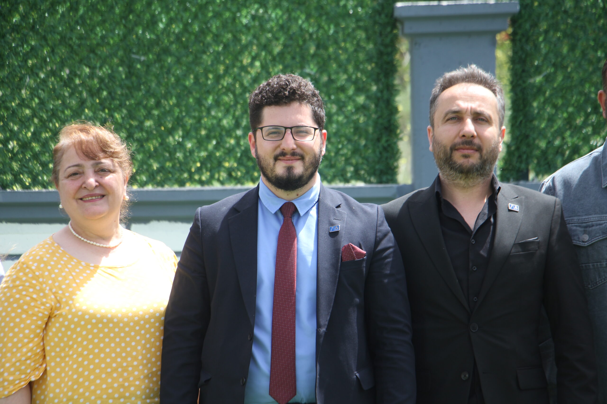 &nbsp; Basın mensupları  ile bir araya gelen Anahtar Parti İl
